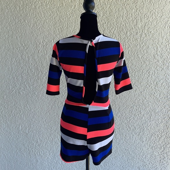 Colorful Romper great for a beach day or club! - Picture 4 of 4